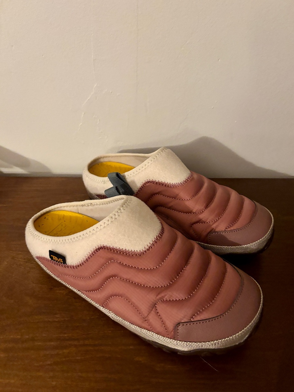Teva ReEmber Terrain All Gender Slip On Clog Shoe Burlwood/Birch Mens 5/Womens 7